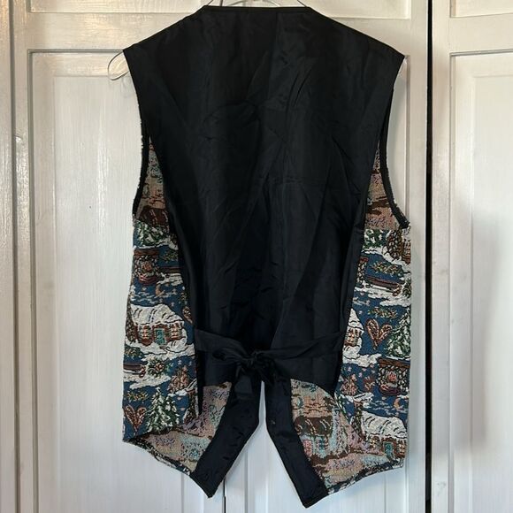 Bobbie Brooks Vintage tapestry vest - Size M - Picture 6 of 7
